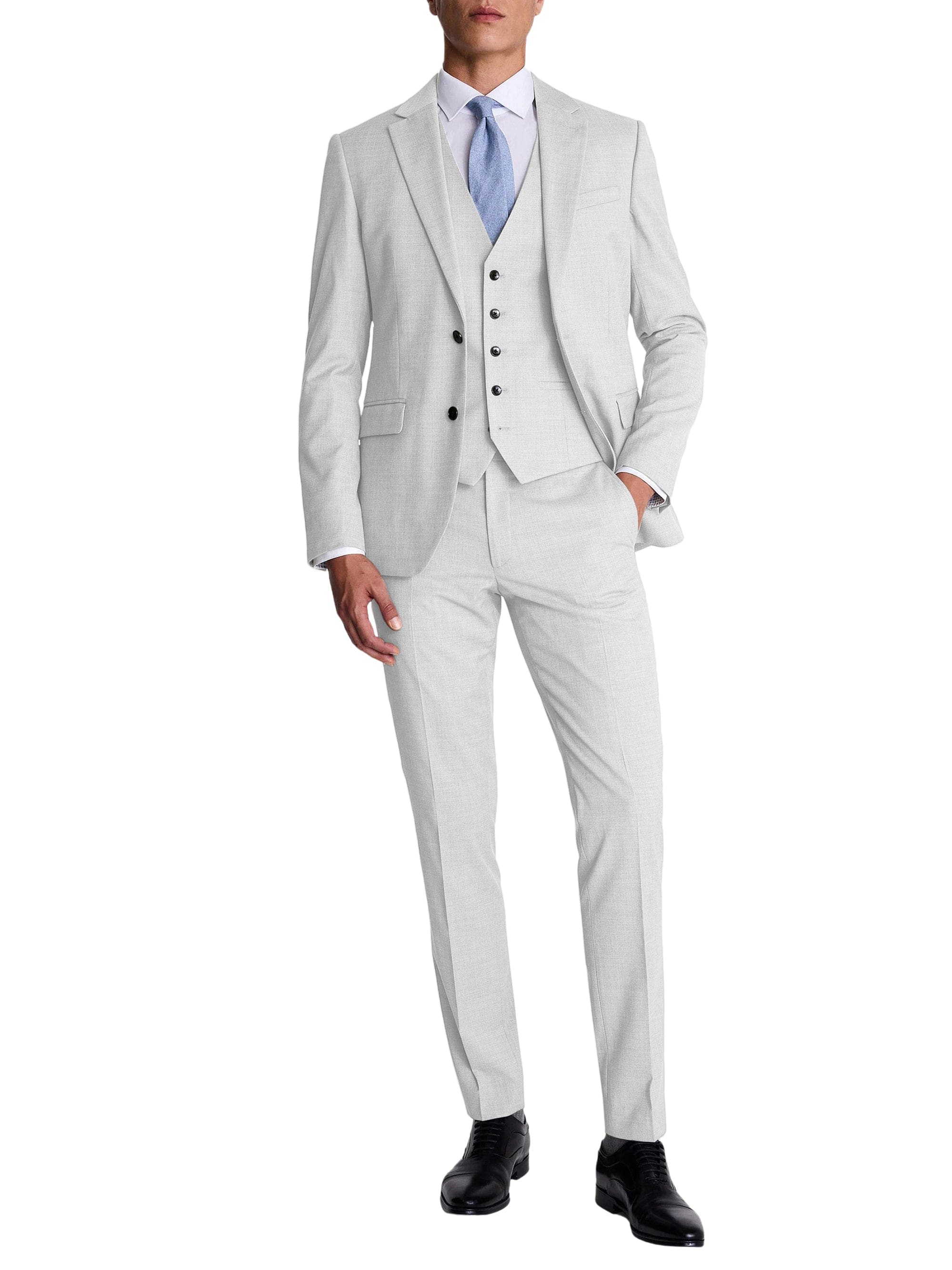 3 Piece Suit Blazer Vest Trousers