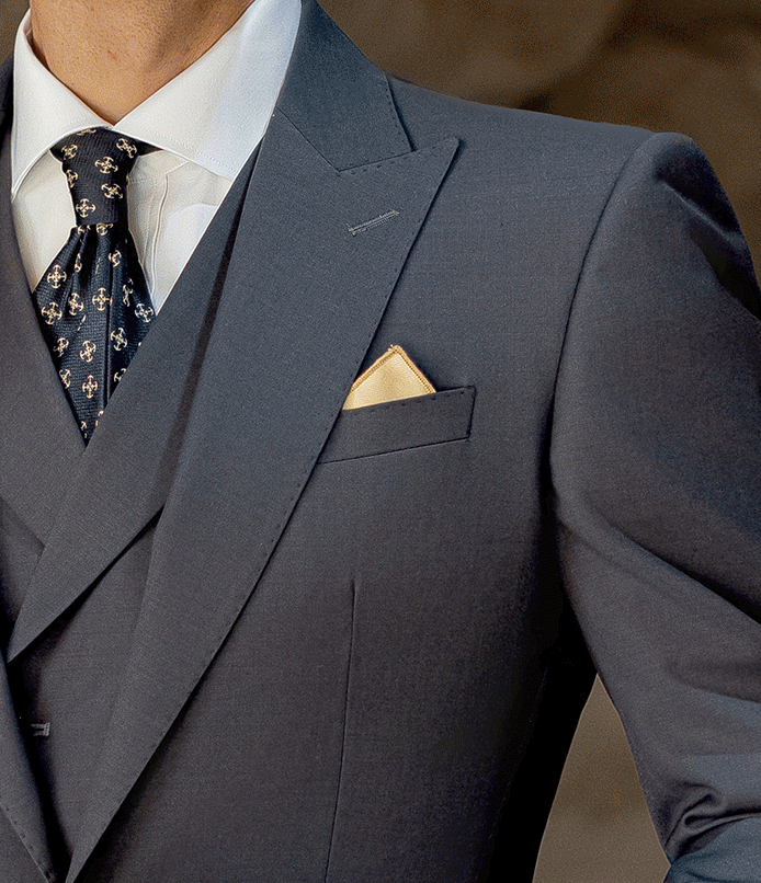 Slim Fit Wedding Business 3 Piece Suit Blazer Vest Trousers