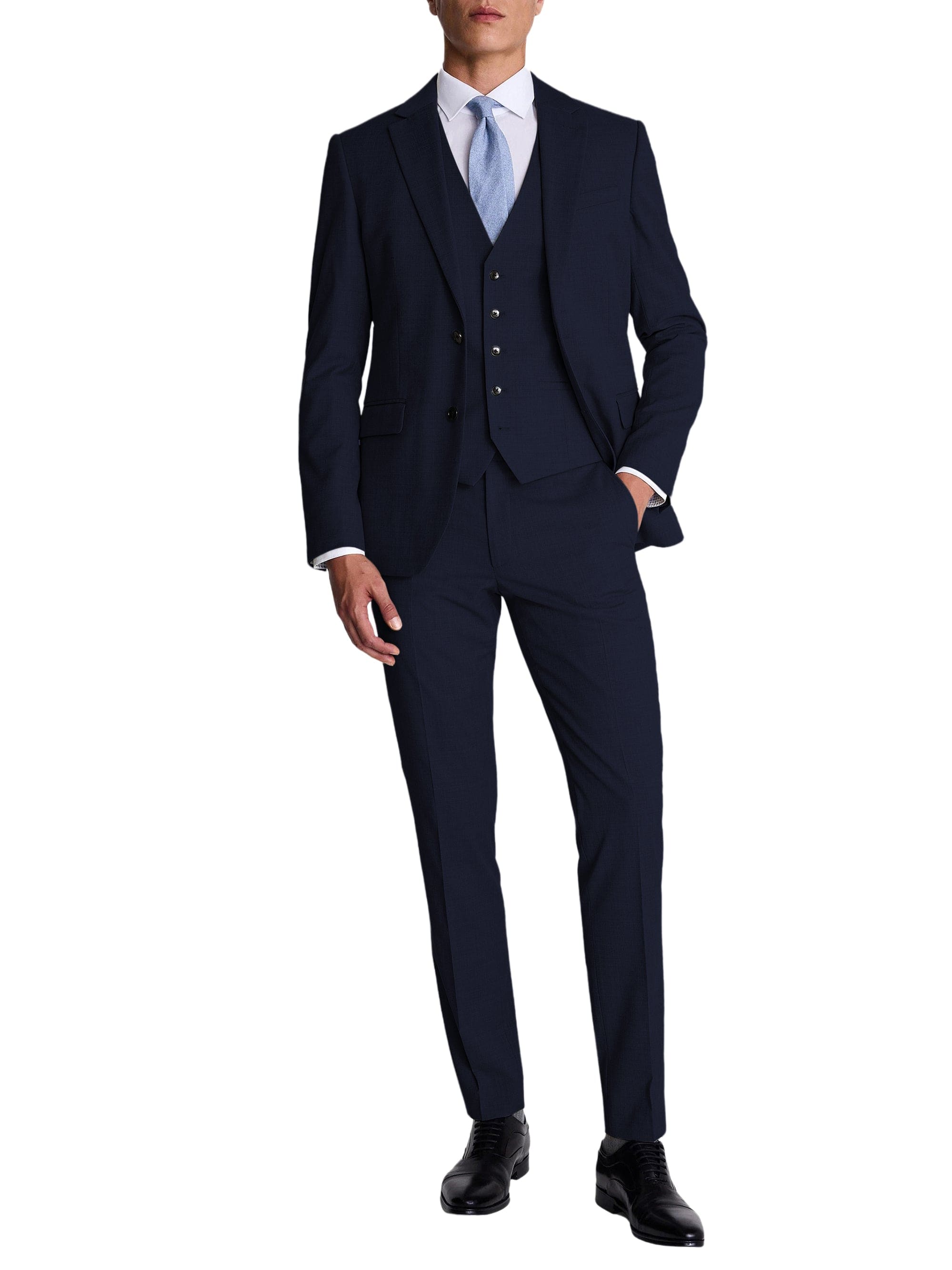 3 Piece Suit Blazer Vest Trousers