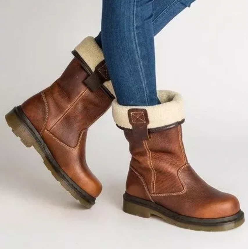 Winter Boots Elegant Comfortable Fit Warm Cold Season