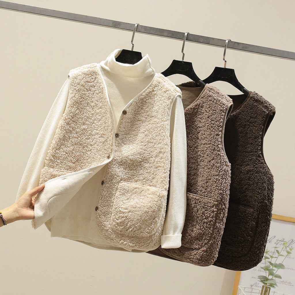 Vest Lambswool Classic Elegant