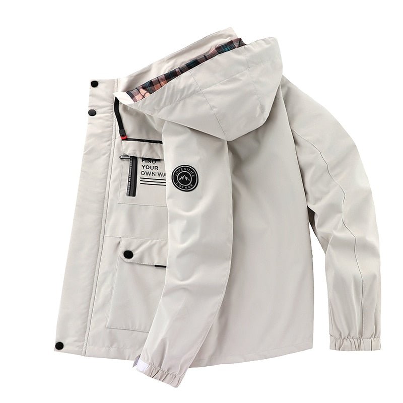Men's Wind Waterproof Outdoor Jacket Sustainable Warm