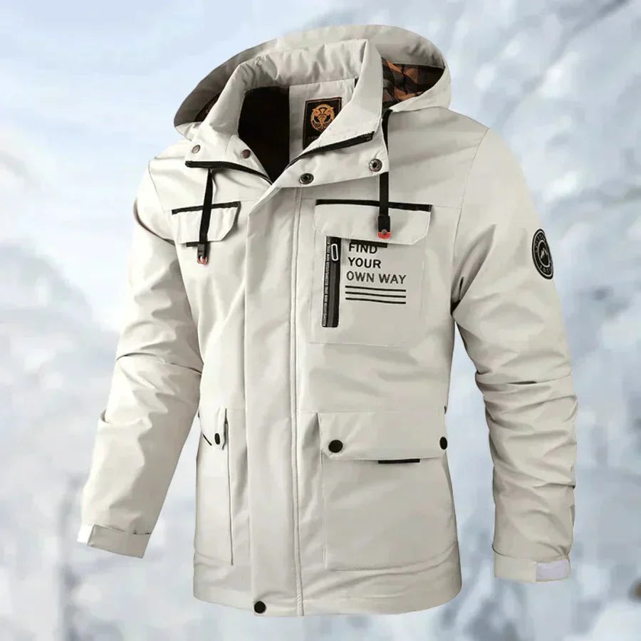 Men's Wind Waterproof Outdoor Jacket Sustainable Warm