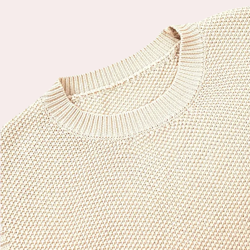 The Sleeveless Crew Neck Jumper