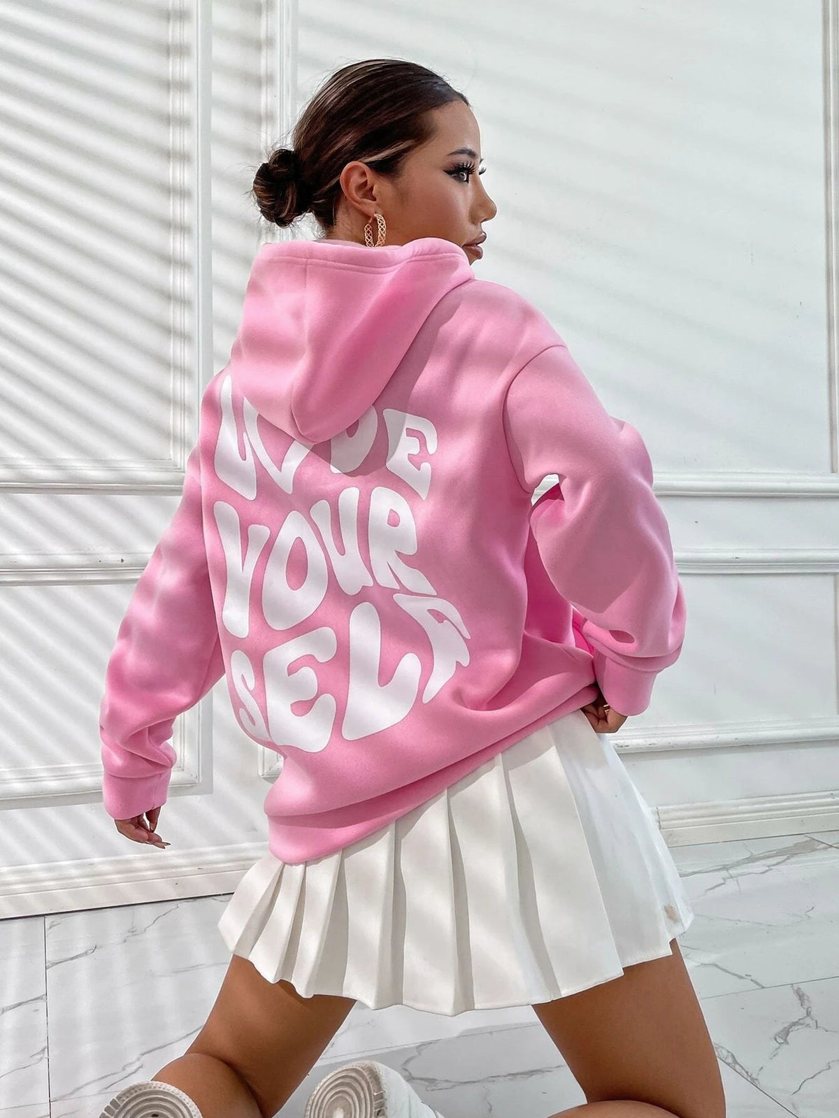 The Cosy Oversized Hoodie with Pouch Pocket