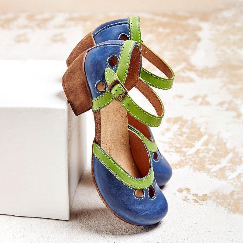 Orthopedic Low Heel Sandals