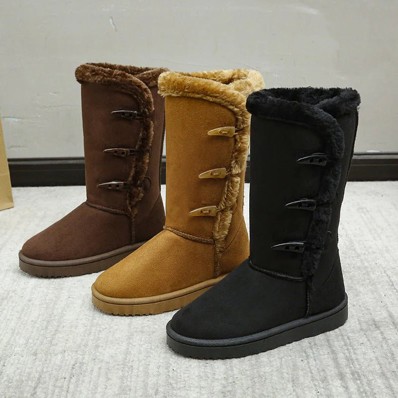 Winter Boots Soft Lined Anti Slip Sole Warm Comfortable