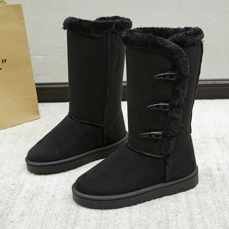 Winter Boots Soft Lined Anti Slip Sole Warm Comfortable