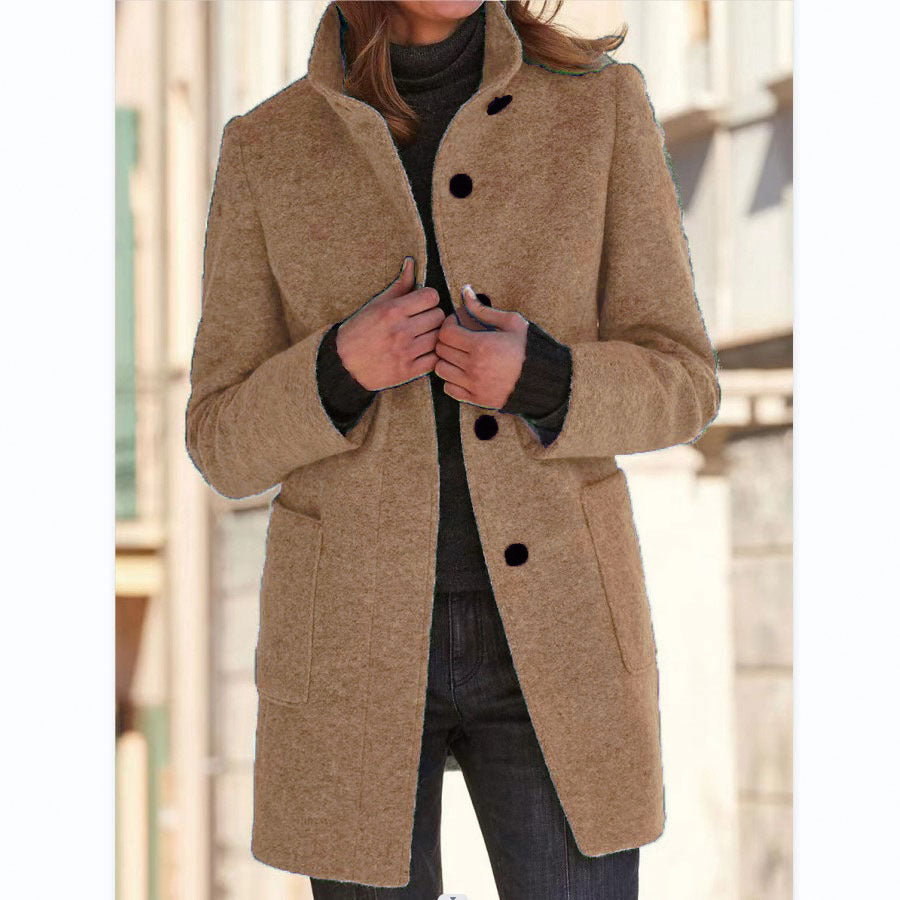 Modern Long Coat Elegant Refined Contemporary Design
