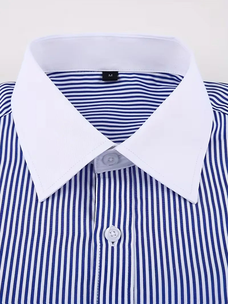 Mens Mandarin Collar Shirt
