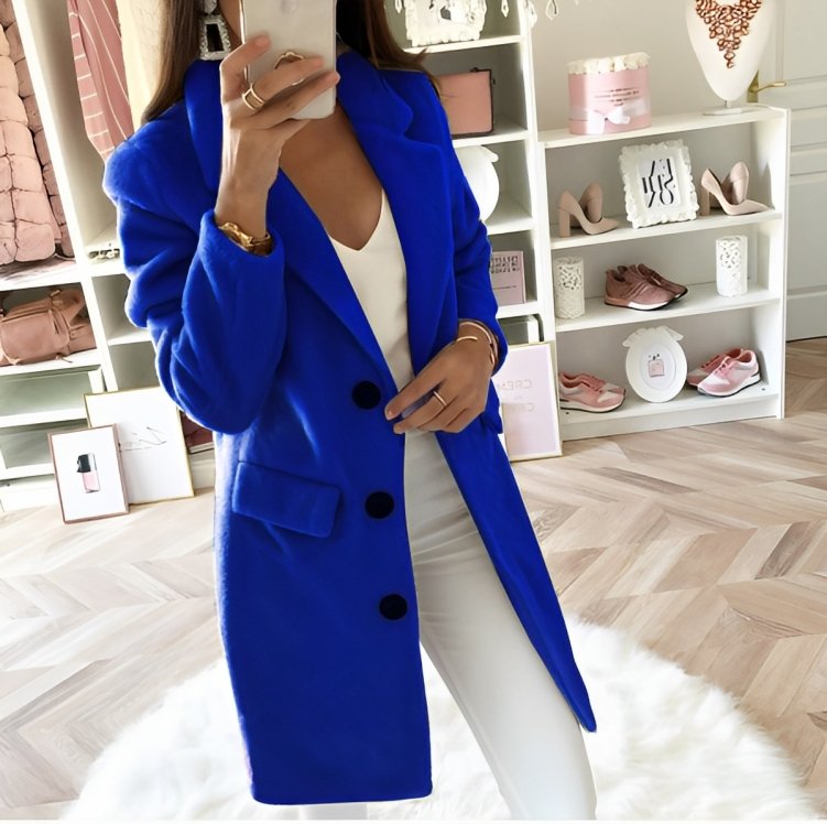 Autumn Winter Coat Elegant Warm Look Refined Everyday