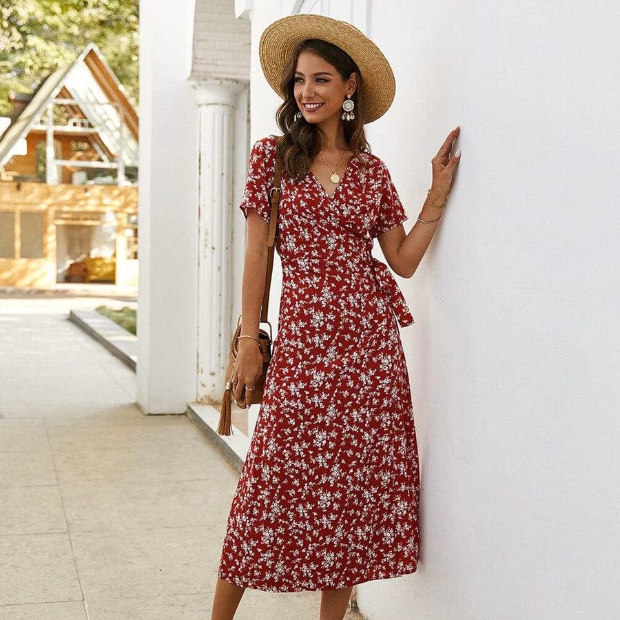 Floral Midi Dress