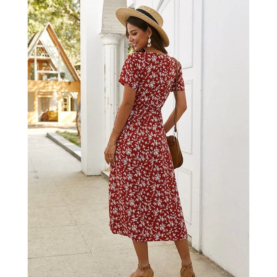 Floral Midi Dress