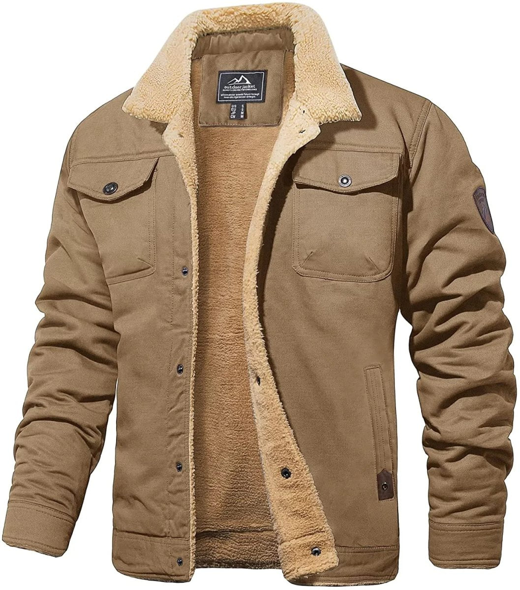 Men's Bomber Jacket Classic Long Sleeve Versatile Everyday
