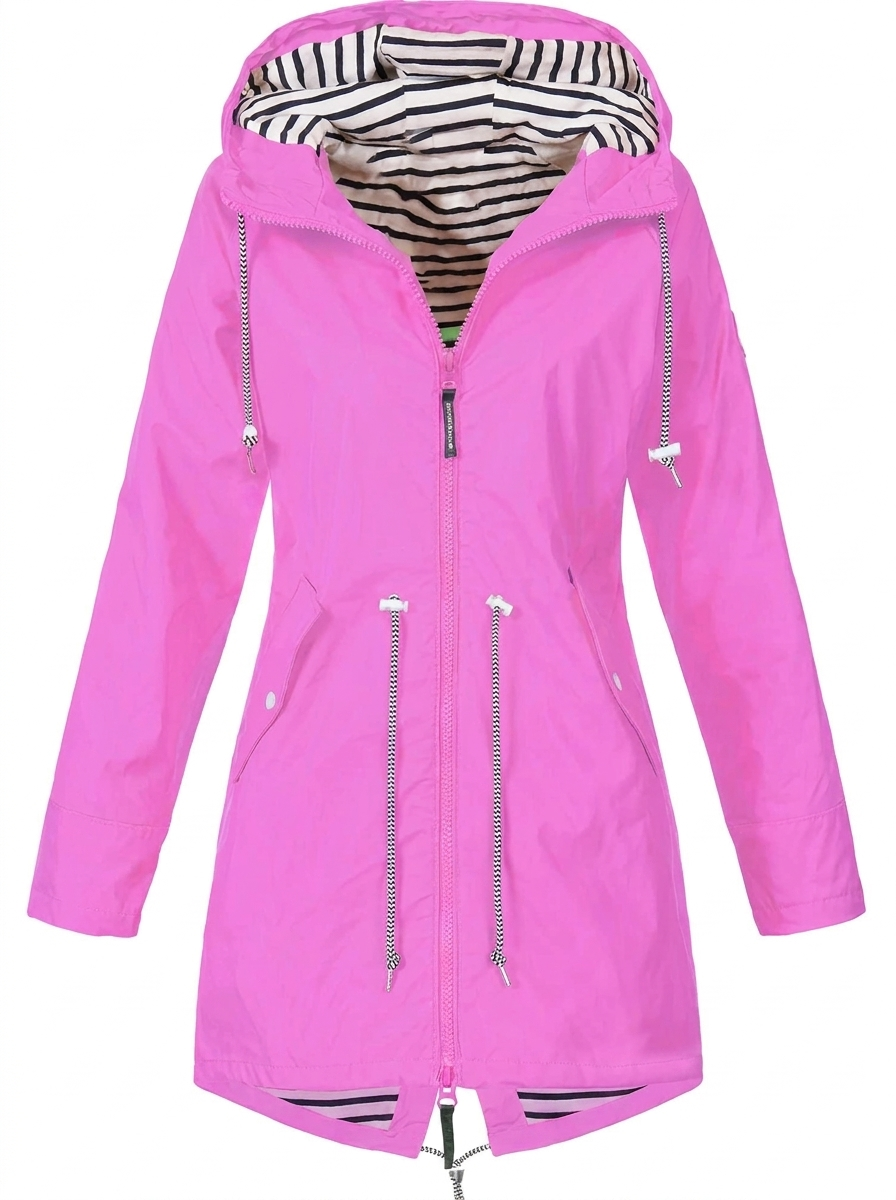 Rain Coat Elegant All Season Water Repellent Classic