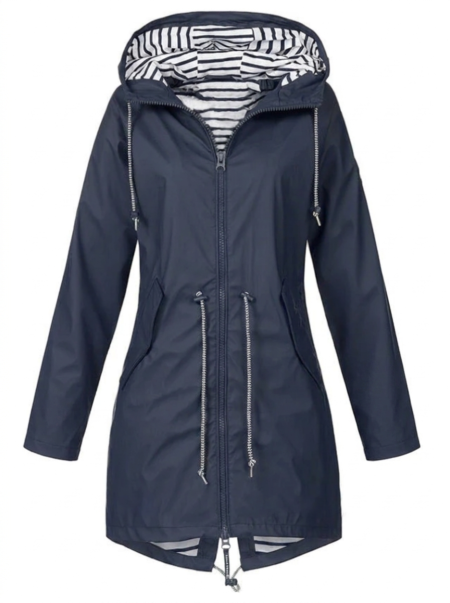 Rain Coat Elegant All Season Water Repellent Classic