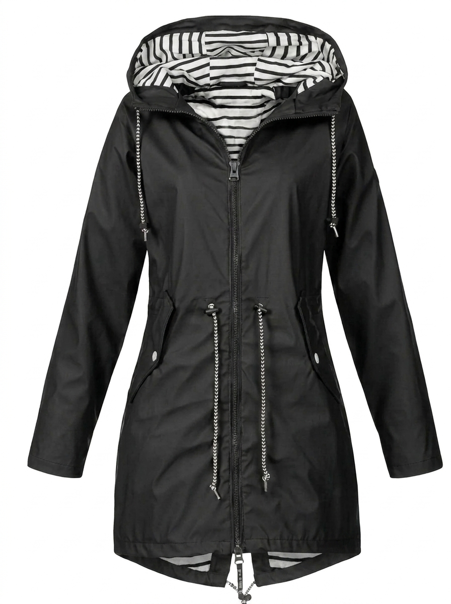 Rain Coat Elegant All Season Water Repellent Classic