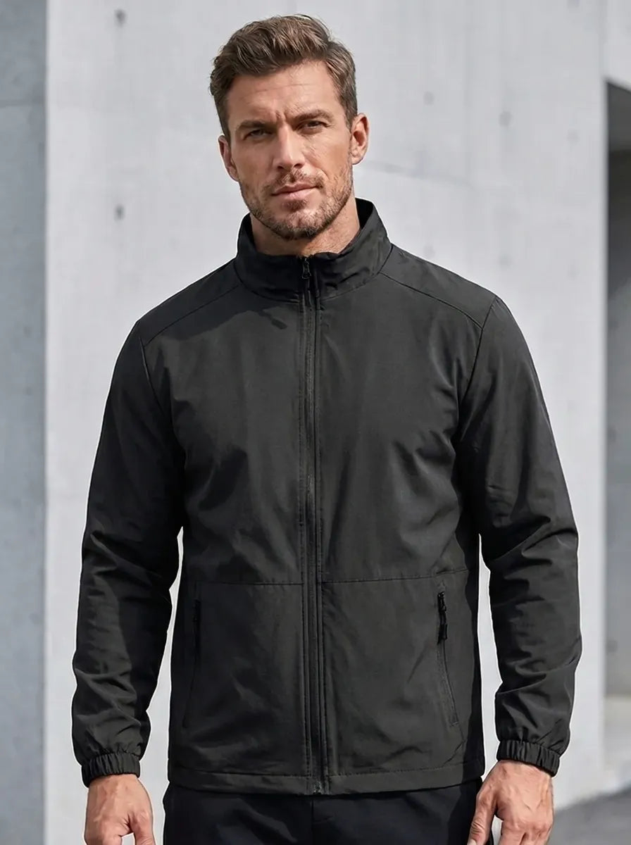 Men's Summer Jacket Breathable Lightweight Elegant Comfort