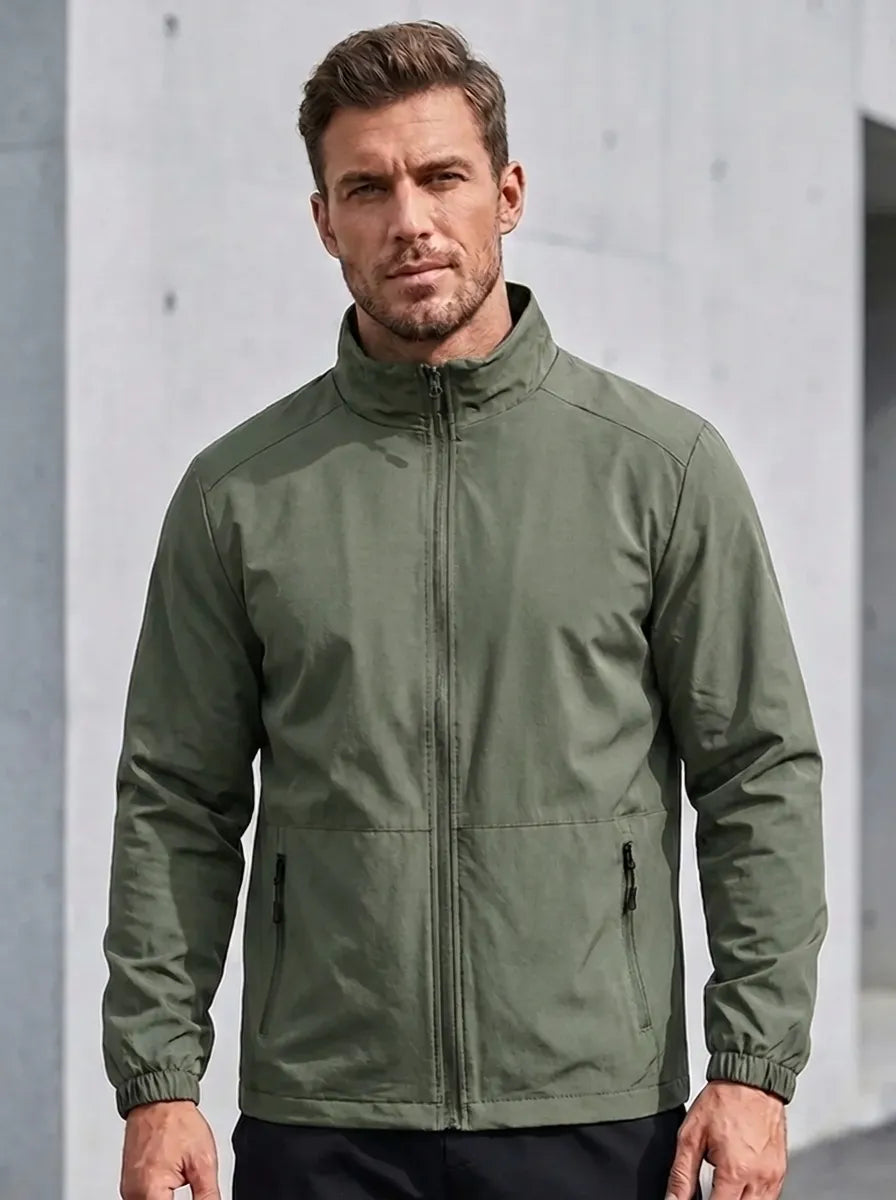 Men's Summer Jacket Breathable Lightweight Elegant Comfort