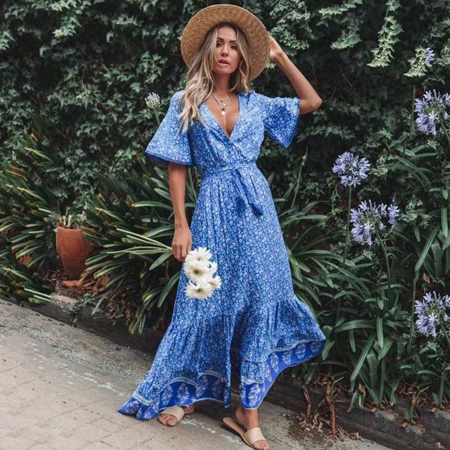 Boho Floral Dress Wedding Guest