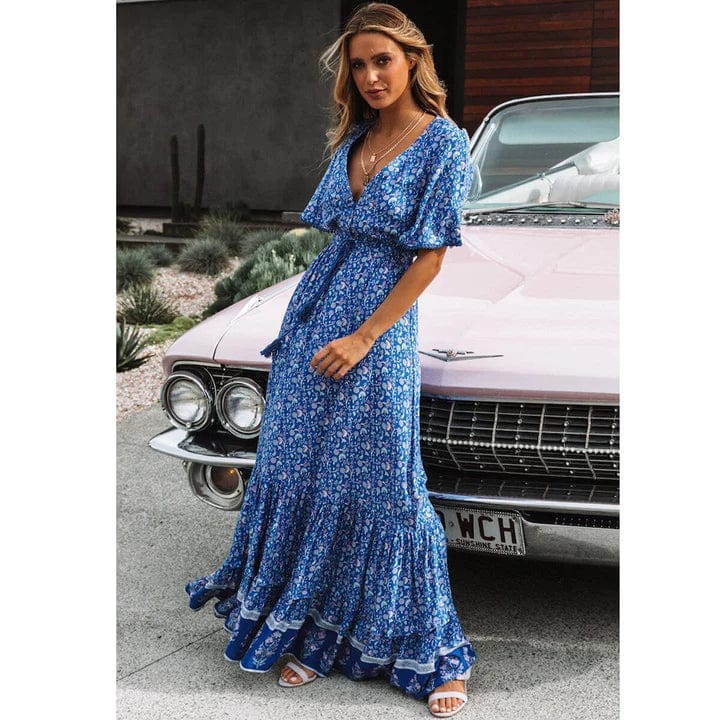Boho Floral Dress Wedding Guest