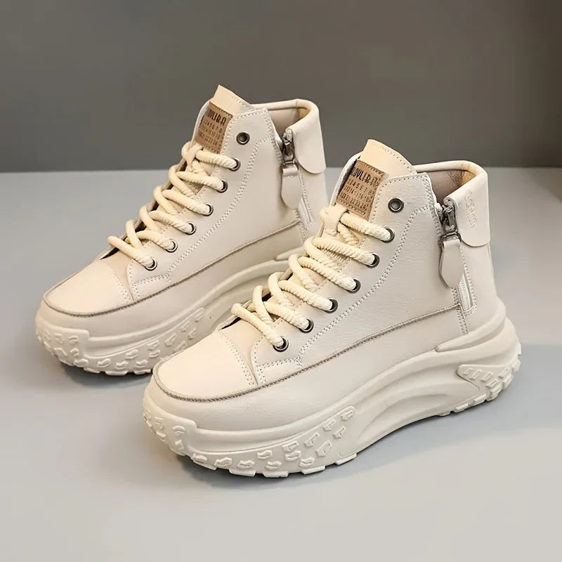High Top Platform Sneakers Chunky Sole Statement Streetwear