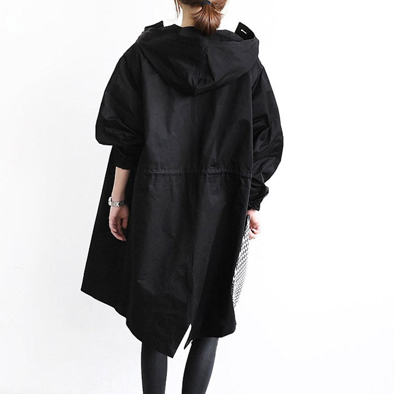 Water Repellent Trench Coat Elegant Functional Classic
