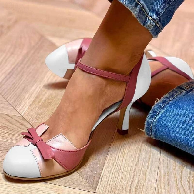 Cushioned Block Heel Sandals