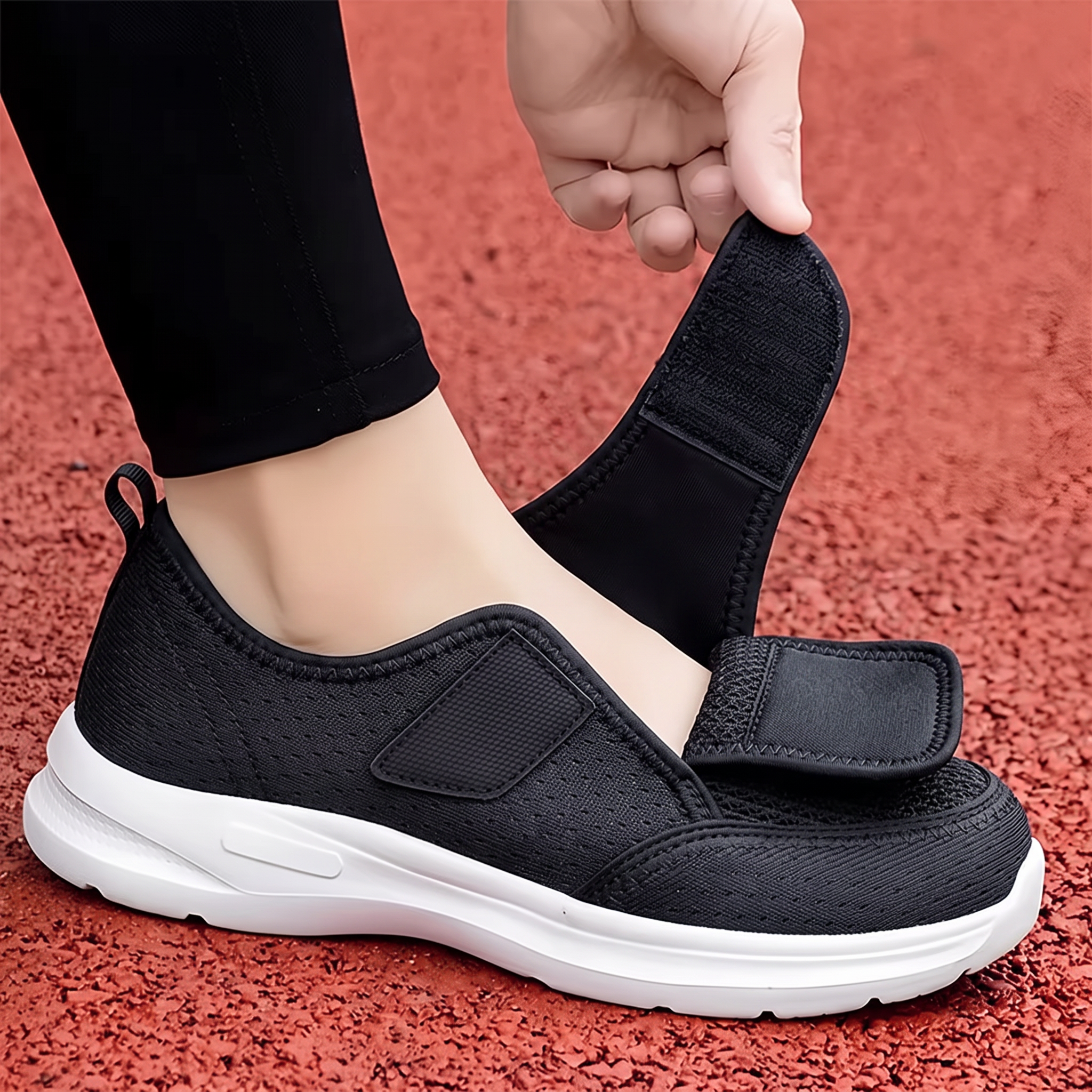 Orthopaedic Shoes Cushioned Arch Support Wide Fit Indoor Outdoor Walking
