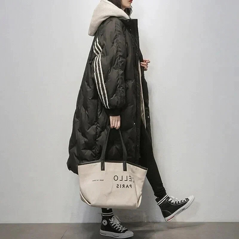 Long Lined Winter Coat Warm Look Elegant Everyday