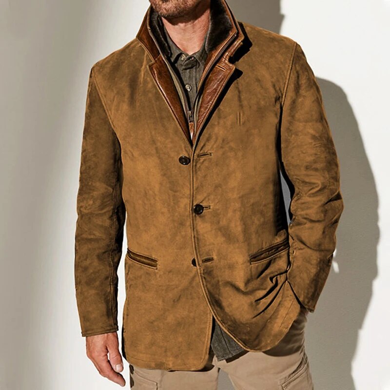 Men's Vintage Jacket Classic Style Modern Comfort Versatile