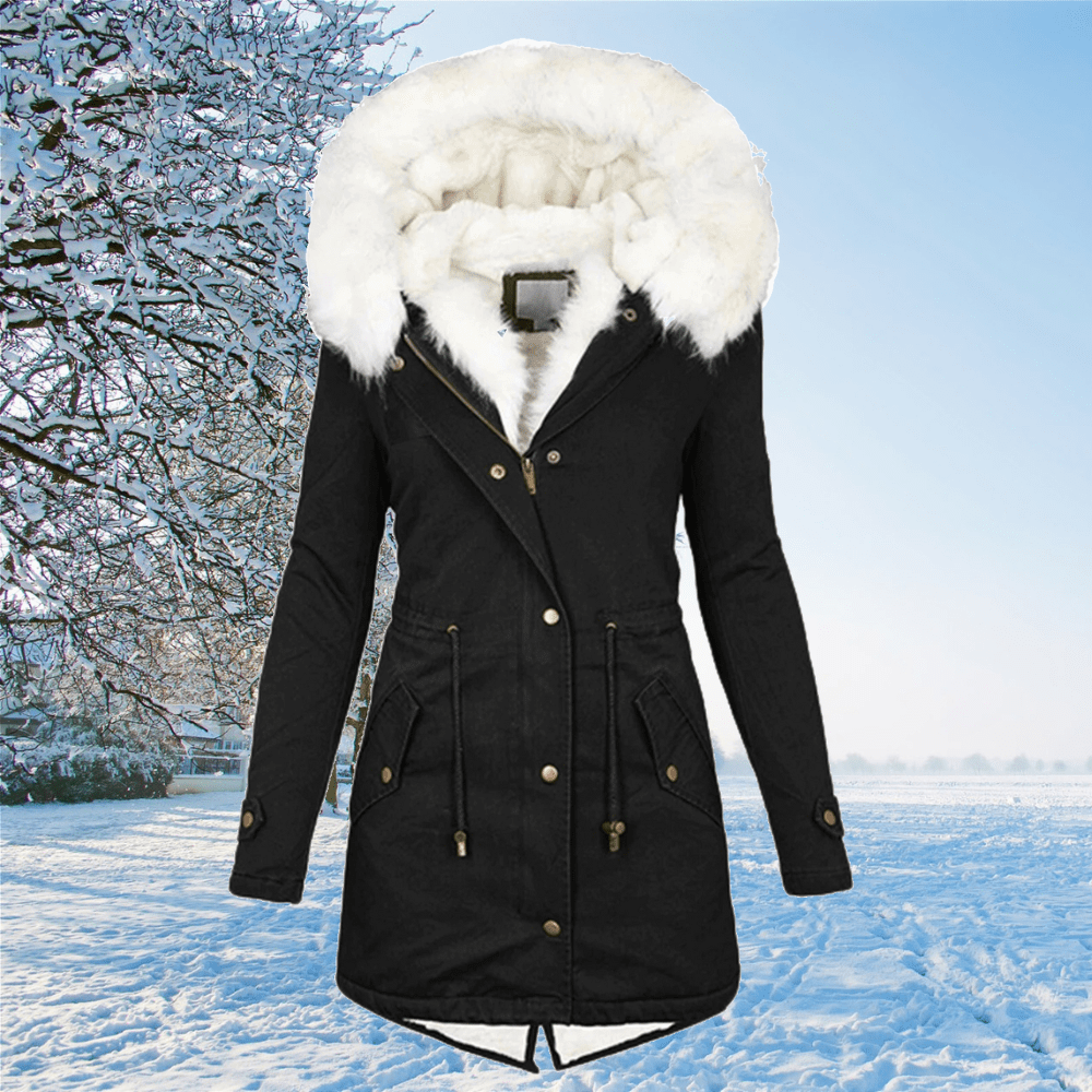 Women's Winter Jacket Padded Tailored Fit Warm Look