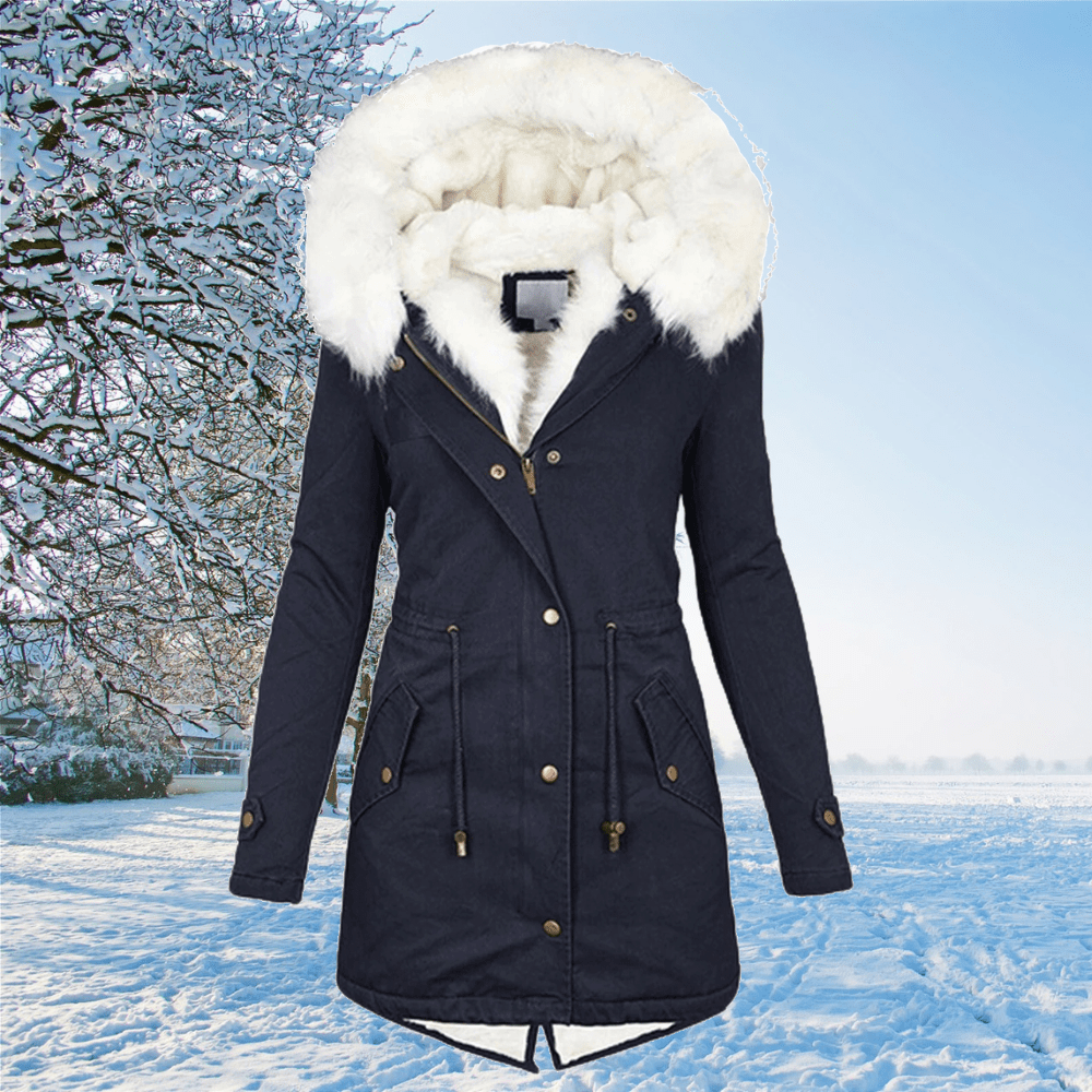 Women's Winter Jacket Padded Tailored Fit Warm Look