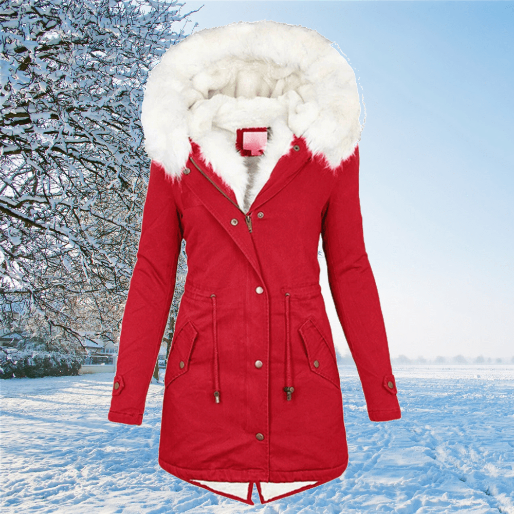 Women's Winter Jacket Padded Tailored Fit Warm Look