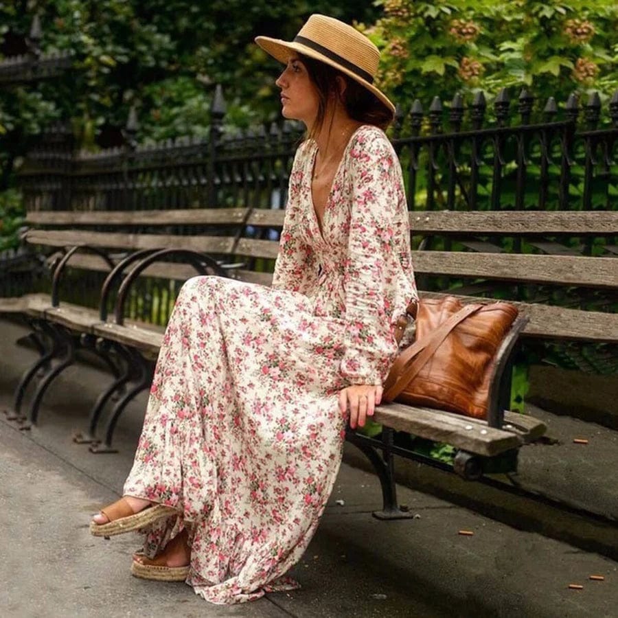 Floral Maxi Dress Summer
