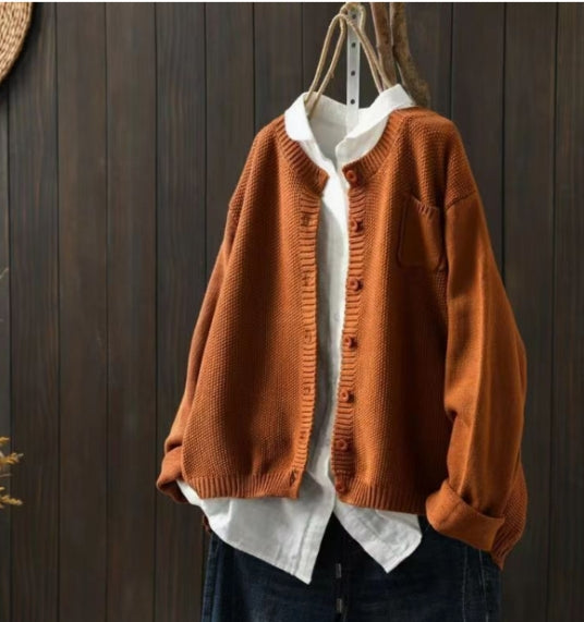 The Oversized Cardigan with Pockets