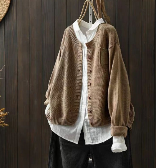 The Oversized Cardigan with Pockets