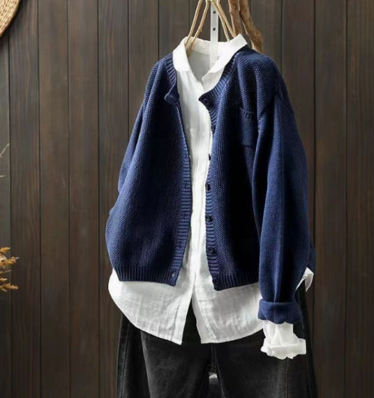 The Oversized Cardigan with Pockets