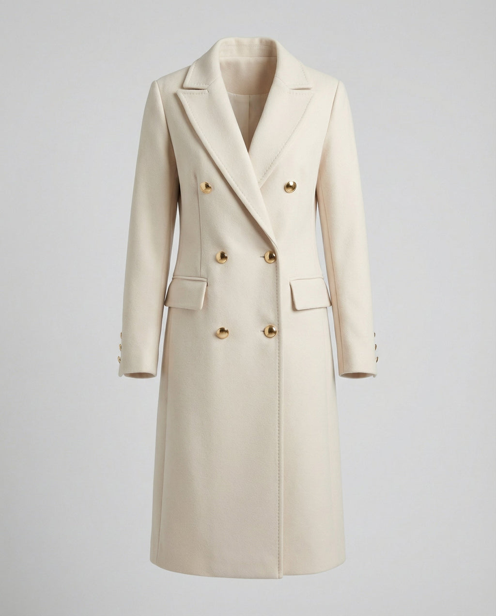 Women's Double-Breasted with Winter Sleeves
