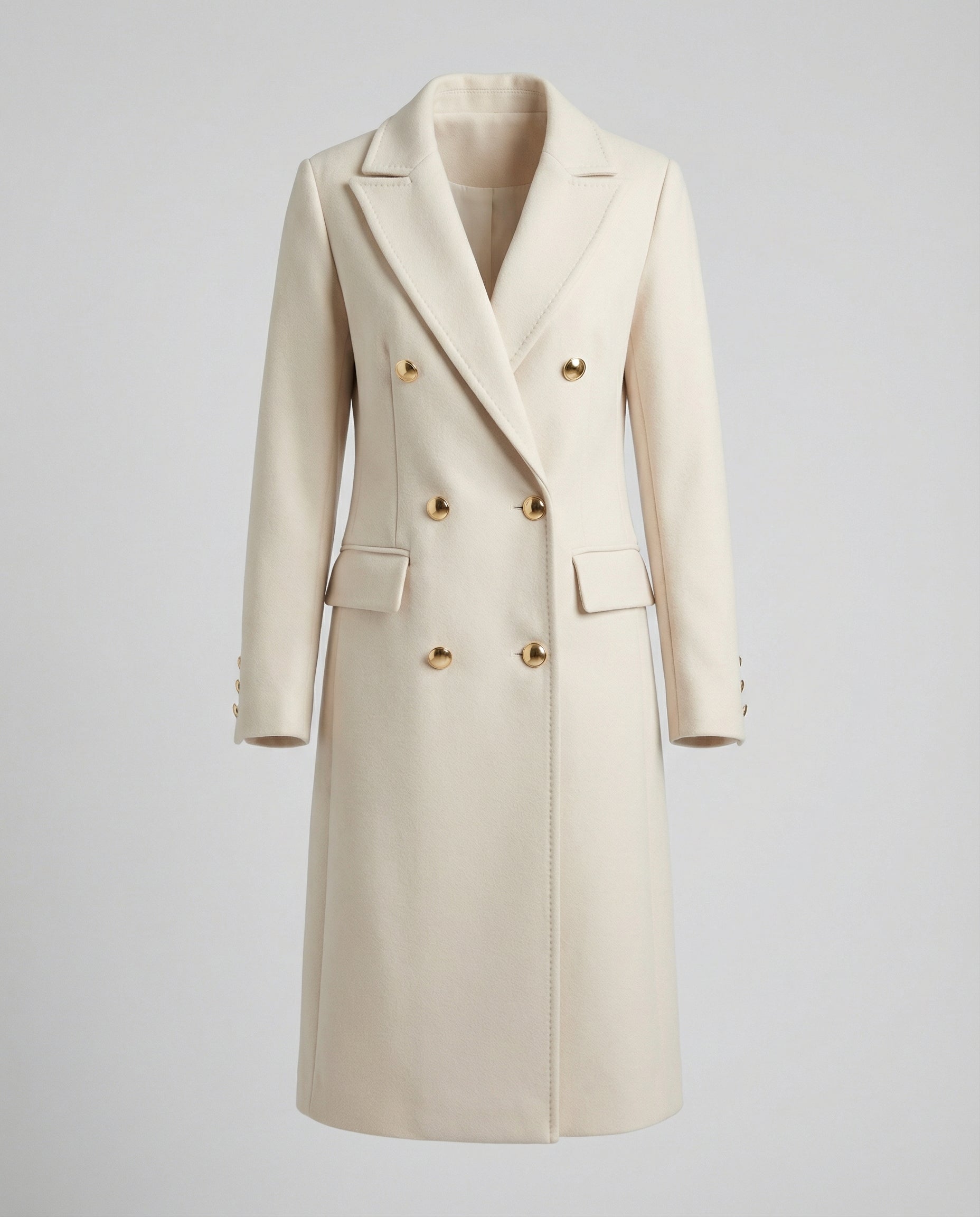Women's Double-Breasted with Winter Sleeves