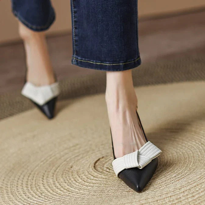 Slingback Pumps Pointed Toe Timeless Elegant Modern Twist
