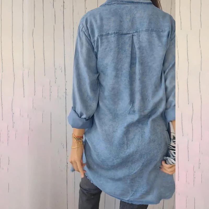 Summer Coat Button Placket Lightweight Timeless Design