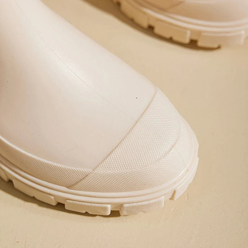 Rain Boots Anti Slip Sole Waterproof Modern Everyday