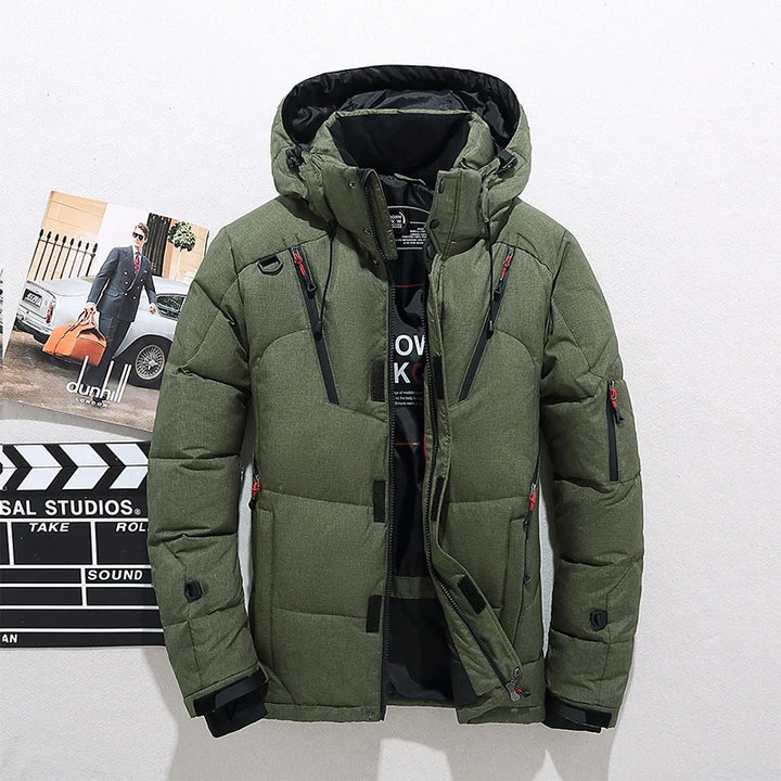 Women's Down Jacket Quilted Hooded Lightweight Winter