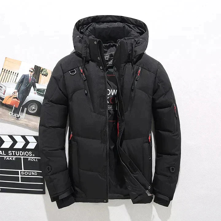 Women's Down Jacket Quilted Hooded Lightweight Winter