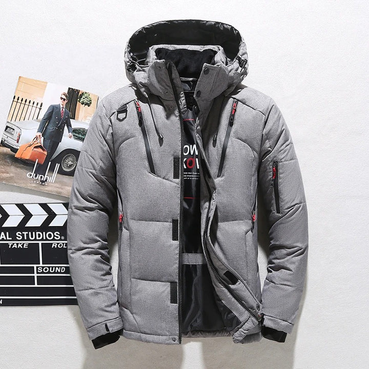 Women's Down Jacket Quilted Hooded Lightweight Winter