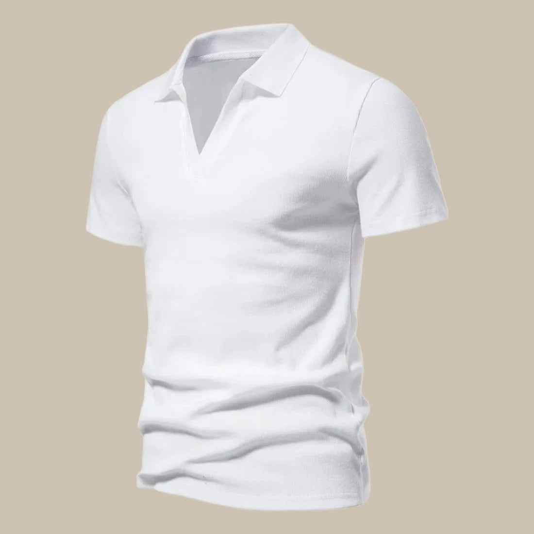 Merino Wool Polo Shirt Summer