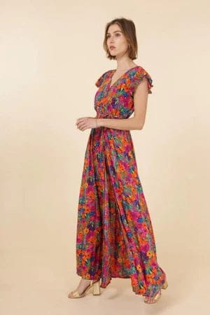 Boho Floral Maxi Dress