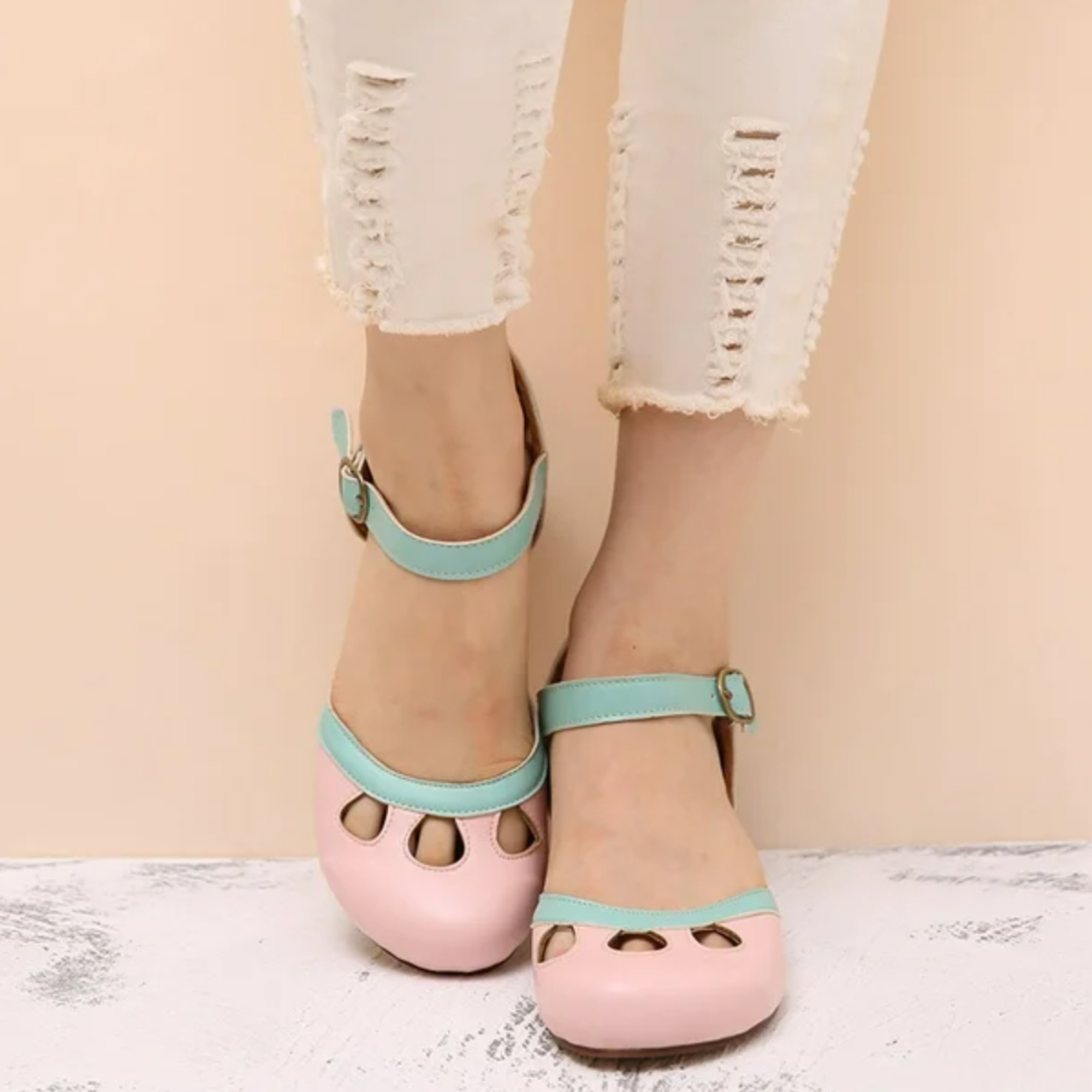Orthopedic Low Heel Sandals