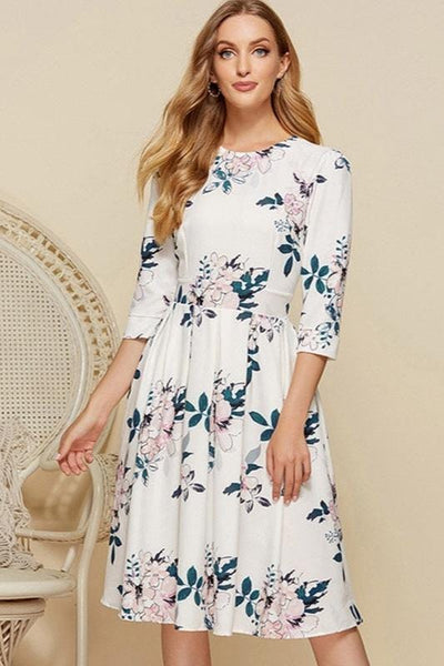 Boho Floral Dress